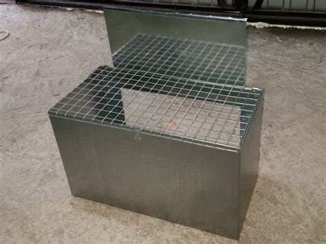 rabbit metal nesting box|rural king rabbit nesting box.